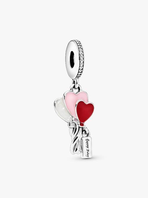 Pandora Happy Bday Balloon Dangle Charm
