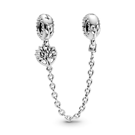Pandora Heart Family Tree Safety Chain 799293C00