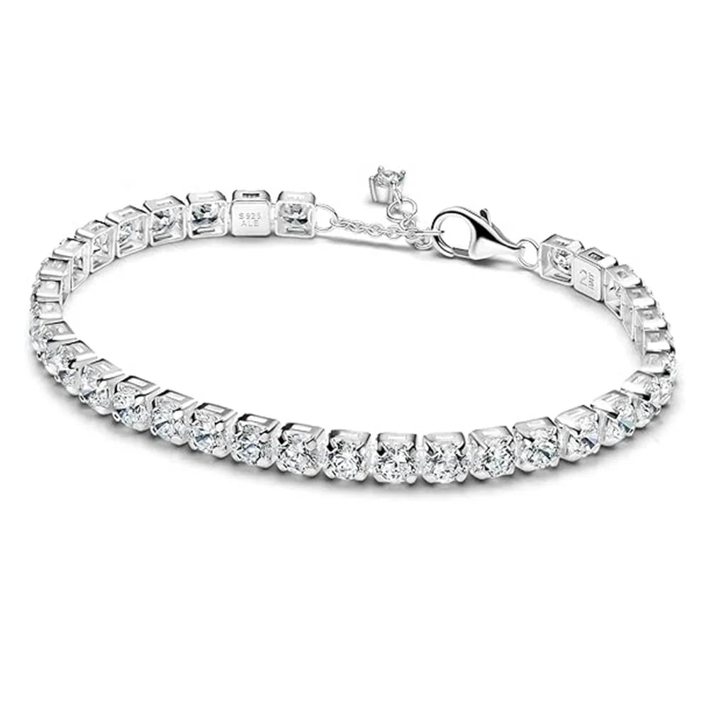 Sparkling Bold Tennis Bracelet