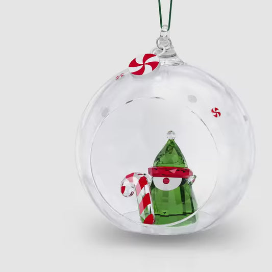 Holiday Cheers Santa’s Elf Ball Ornament