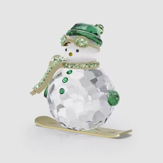 Holiday Cheers Dulcis Snowman Green