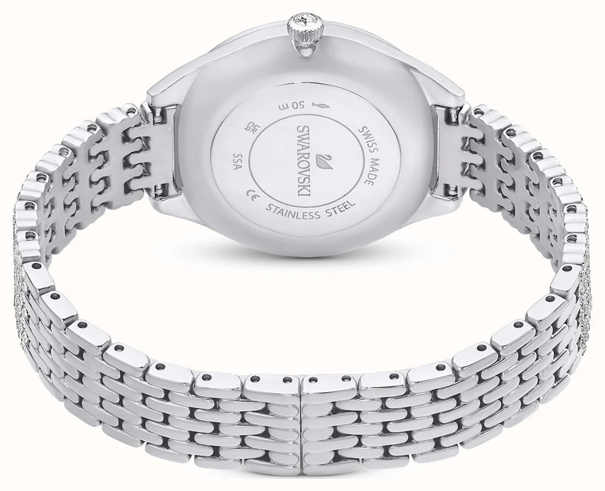 Attract watch, Swiss Made, Full pavé, Metal