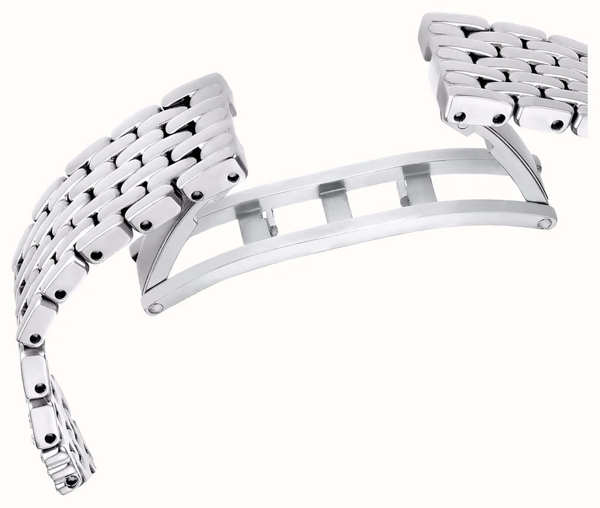 Attract watch, Swiss Made, Full pavé, Metal
