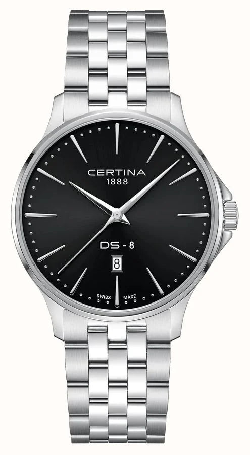 Certina DS-8 Gent 40mm Black Dial