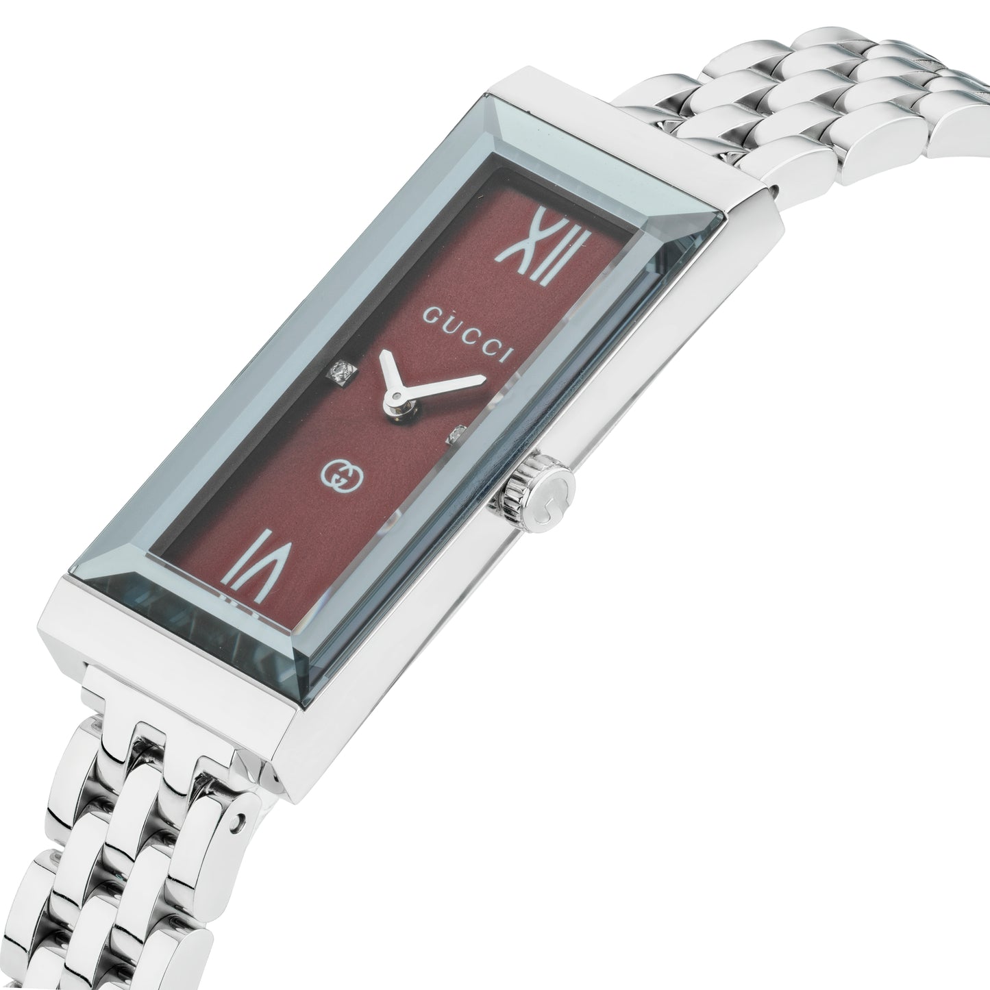 G Frame 14x34mm Stainless Steel Quartz Watch