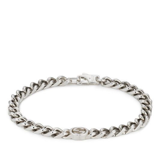 Interlocking Sterling Silver Bracelet