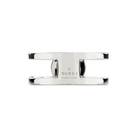 Gucci Interlocking G Sterling Silver 8.8mm Ring