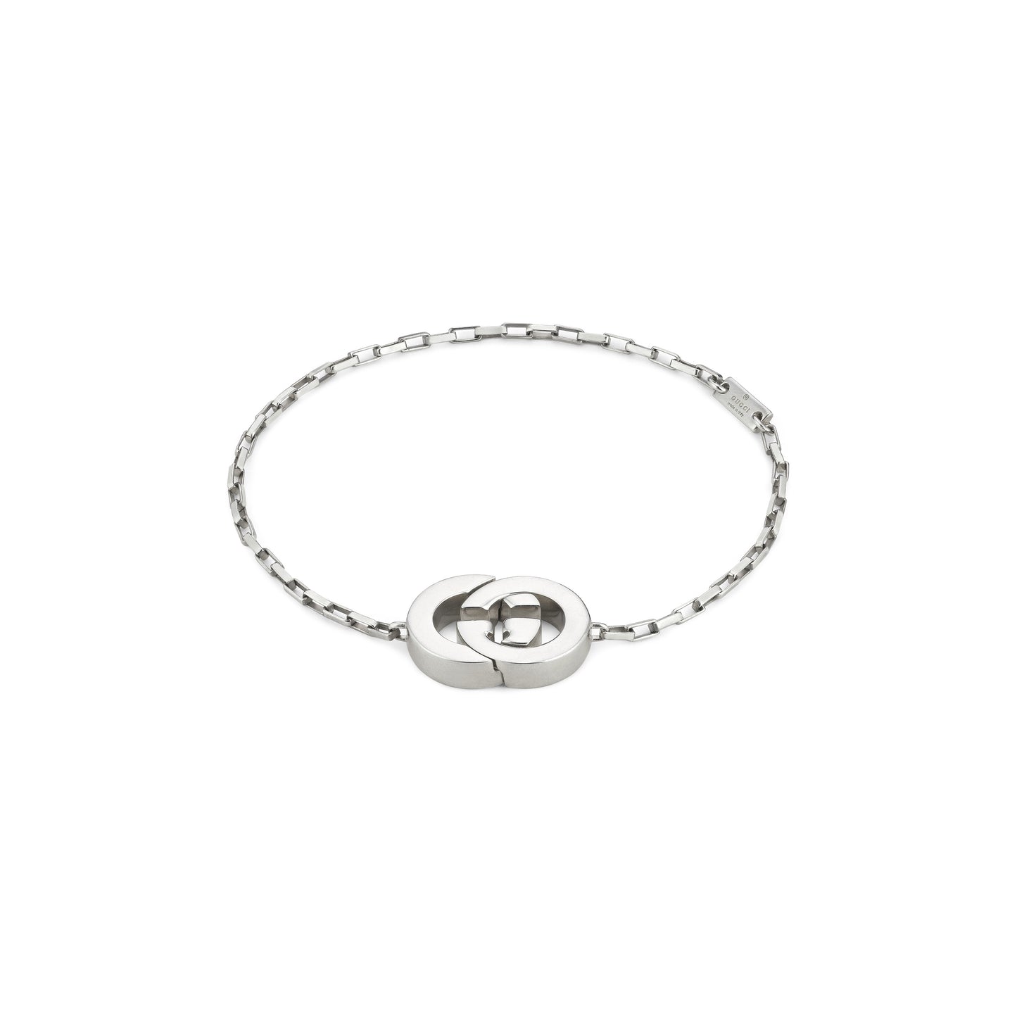Gucci Interlocking Bracelet in 925 Sterling Silver
