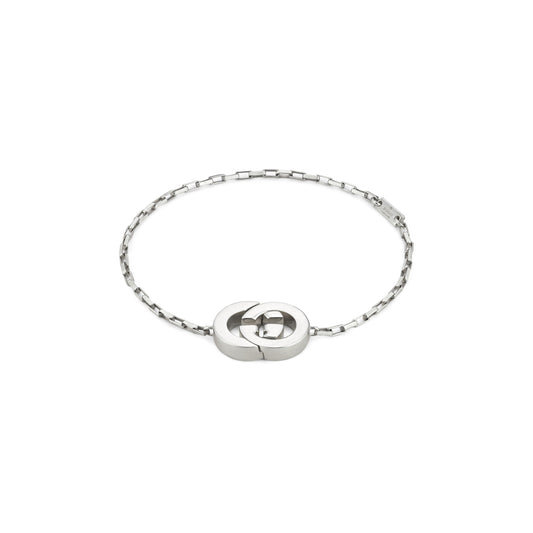 Gucci Interlocking Bracelet in 925 Sterling Silver