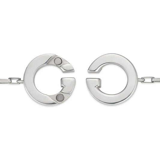 Gucci Interlocking Bracelet in 925 Sterling Silver