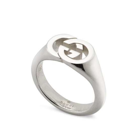 Gucci Interlocking Ring in 925 Sterling Silver