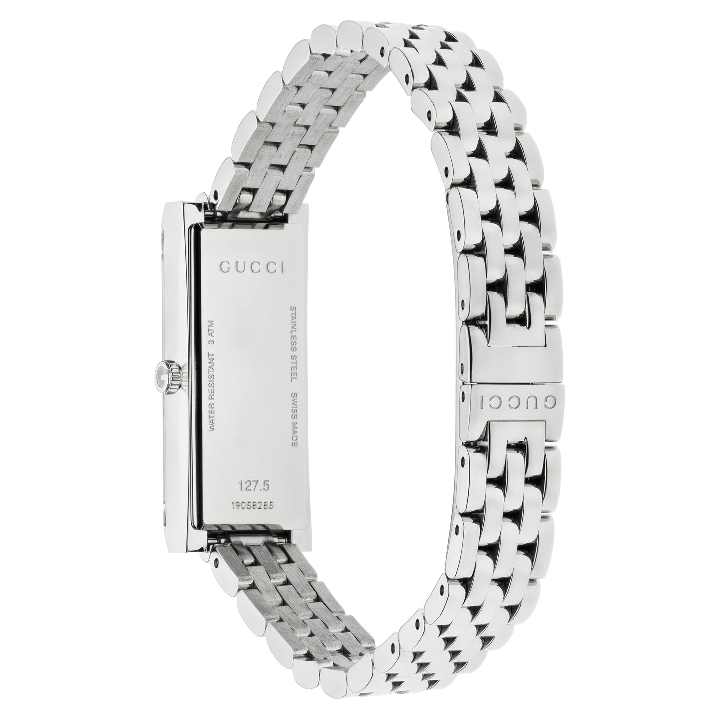 G Frame 14x34mm Stainless Steel Quartz Watch