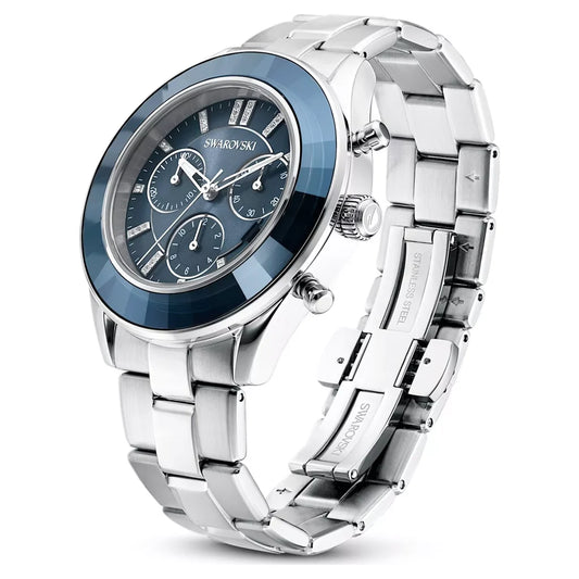 Octea Lux Sport watch, Swiss Made, Metal bracelet