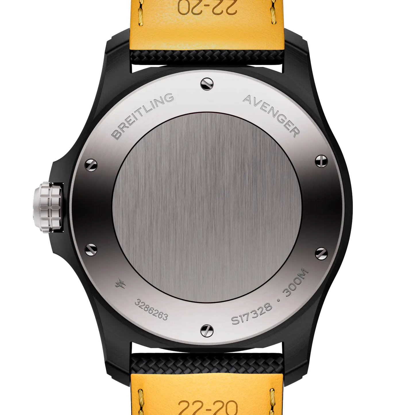 Avenger Automatic 42 Night Mission | 42mm Ceramic Case Leather Strap
