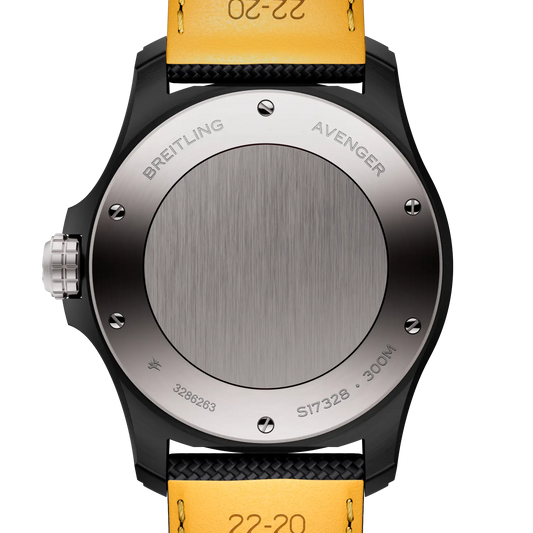 Avenger Automatic 42 Night Mission | 42mm Ceramic Case Leather Strap