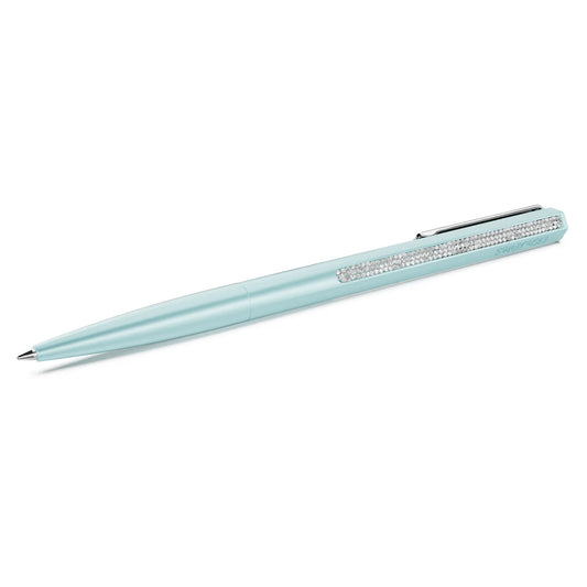 Shimmer ballpoint pen, Blue lacquered, chrome plated