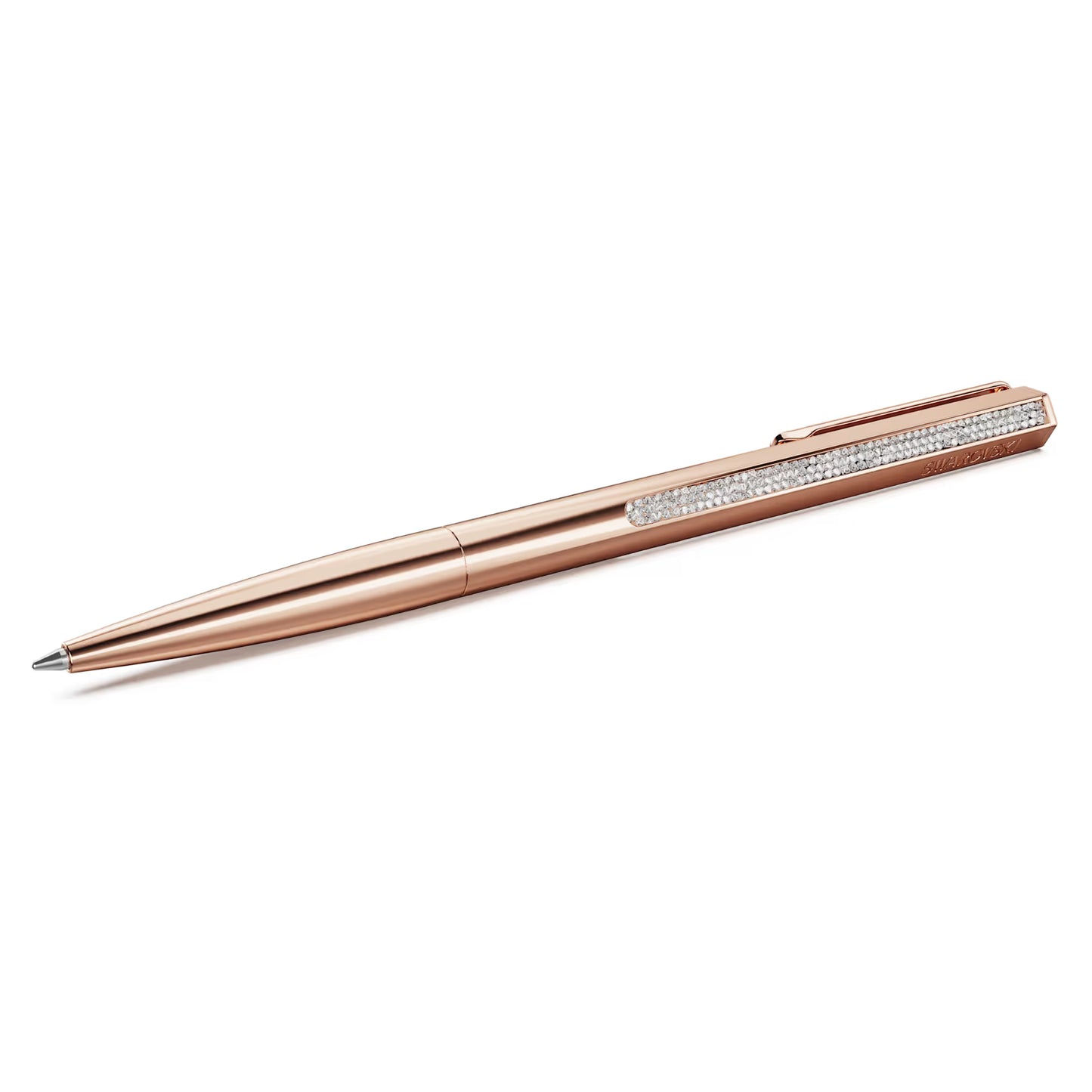 Crystal Shimmer ballpoint pen, Rose gold tone