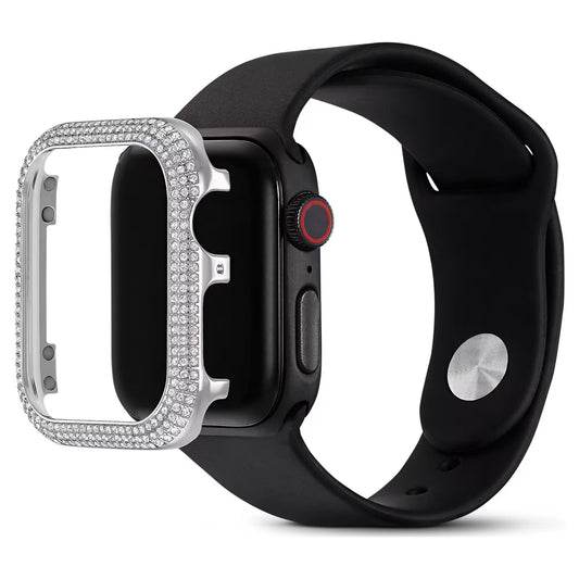 Swarovski Apple Watch® Silver Case