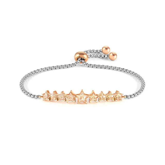 Star Milleluci Bracelet - Champagne/Rose