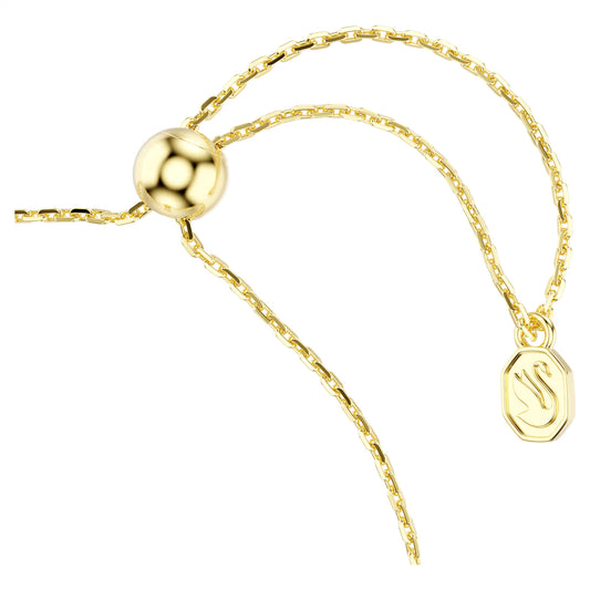 Sublima bracelet, Round cut, Star, Multicoloured, 18K gold finish