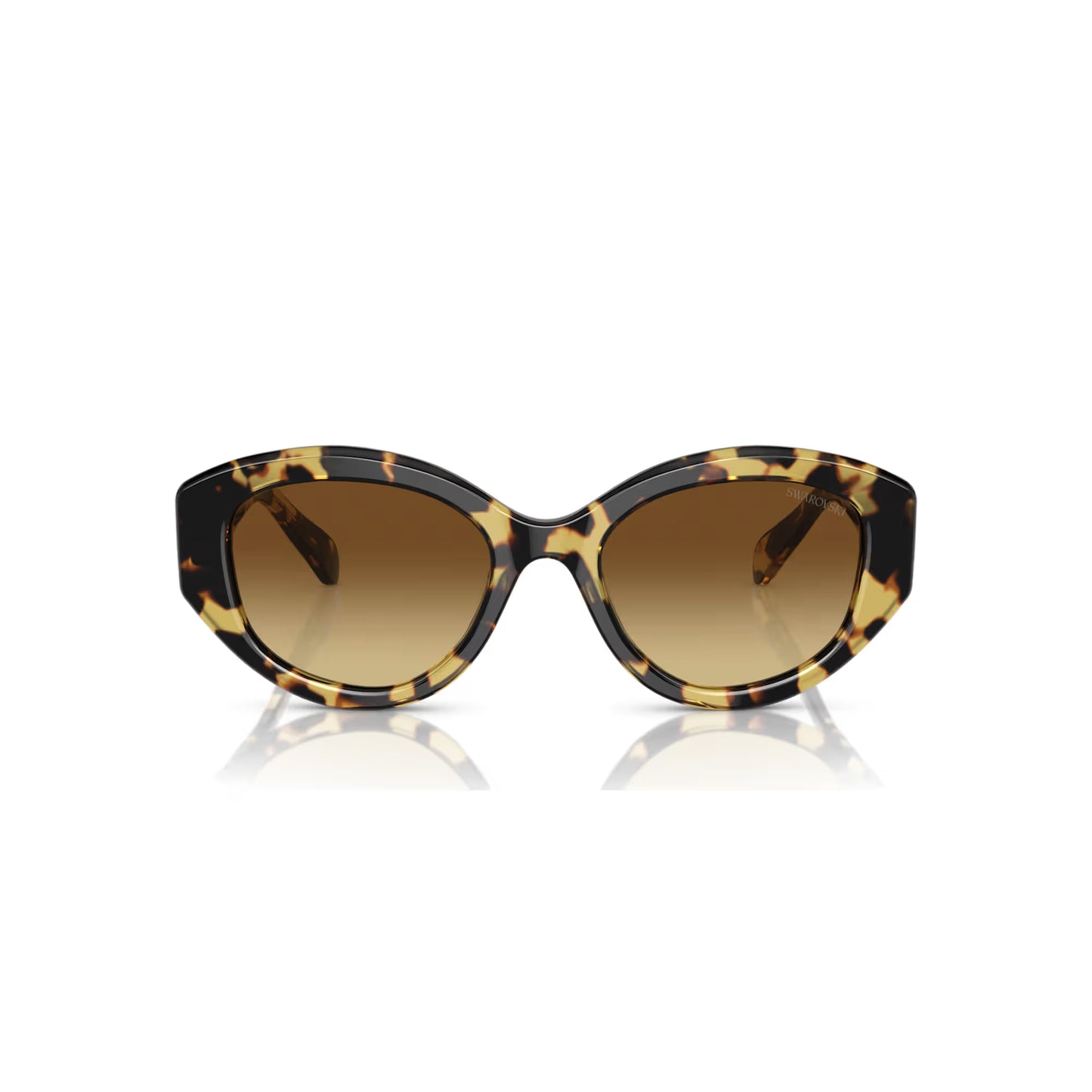 Sunglasses, Cat-Eye shape, SK6008, Brown
