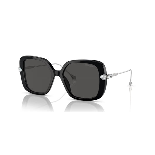 Sunglasses, Oversized, Square shape, SK6011, Black
