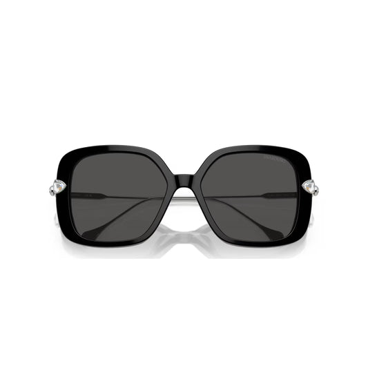 Sunglasses, Oversized, Square shape, SK6011, Black