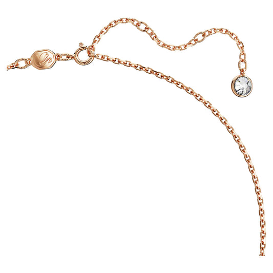 Swarovski Iconic Swan pendant, Swan, Medium, Pink, Rose gold-tone plated