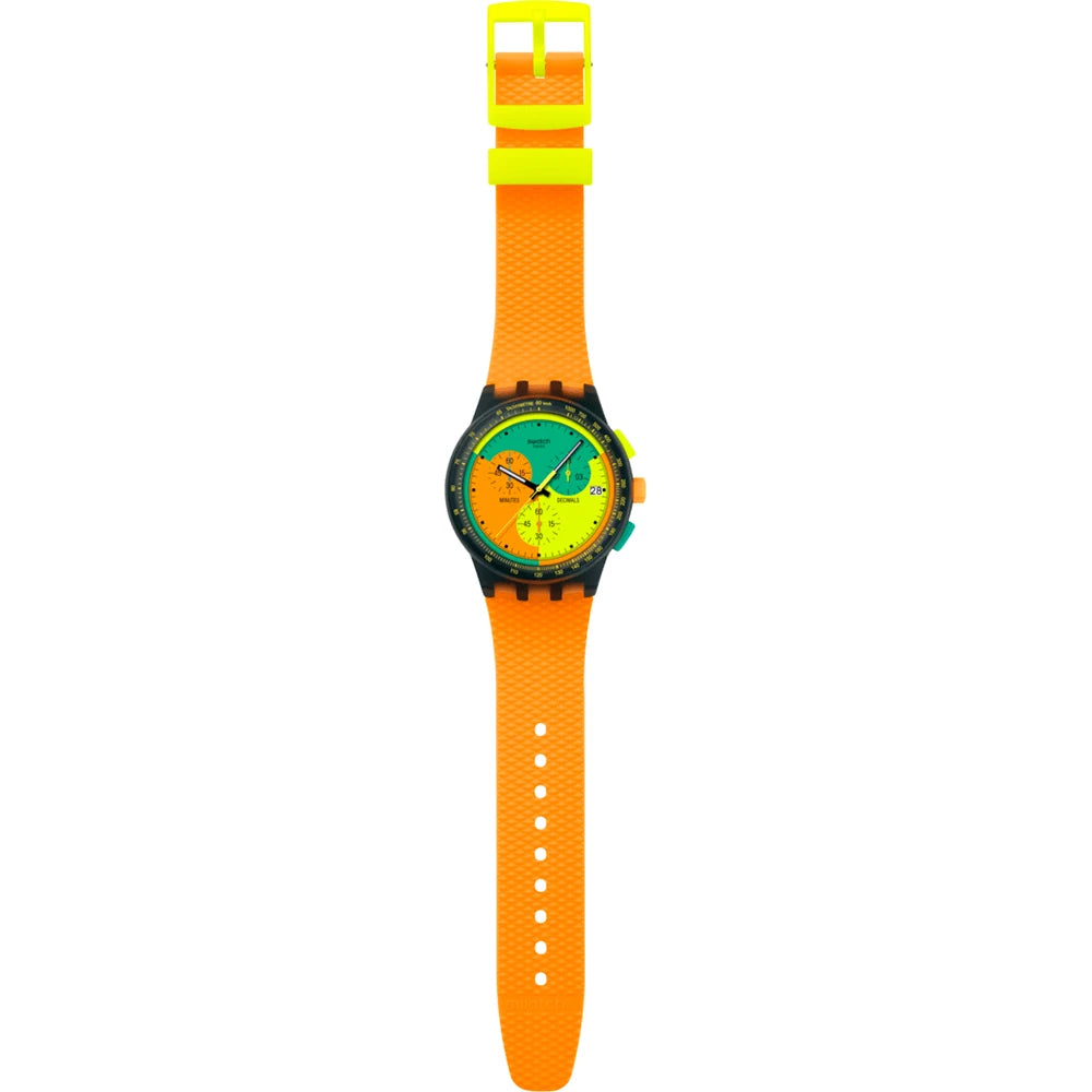 SWATCH Neon Signal Flag 42mm