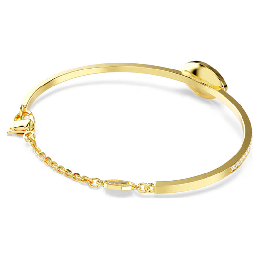 Symbolica bangle, Evil eye, Blue, Gold-tone plated