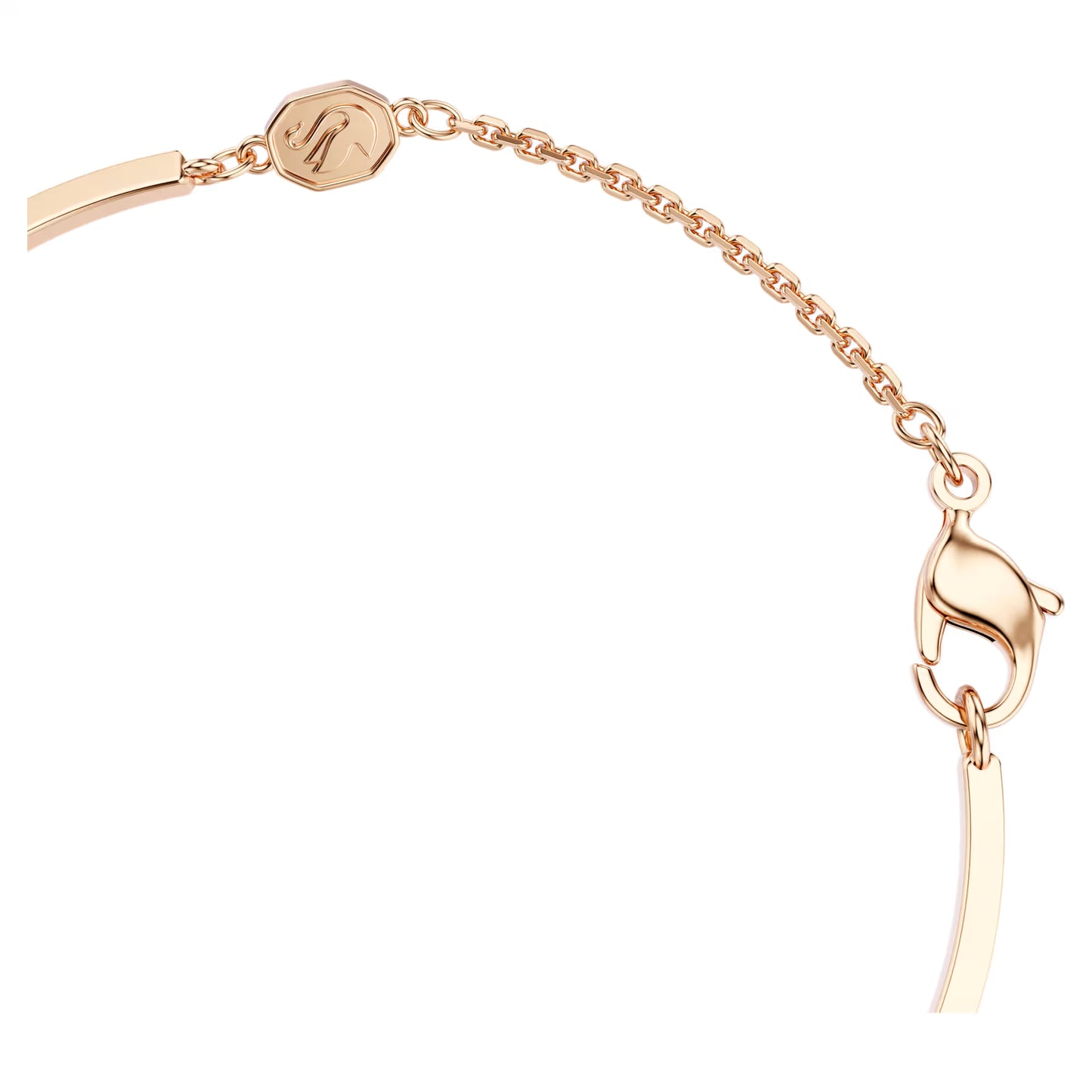 Symbolica bangle, Eye, Multicolored, Rose gold-tone plated