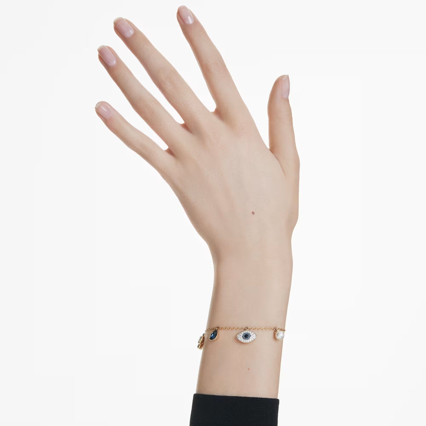Symbolica bracelet, Clover, evil eye and horseshoe