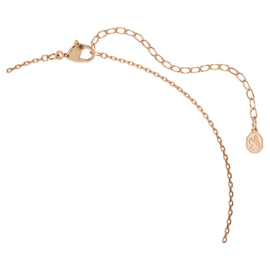 Symbolica pendant, Eye, Multicolored, Rose gold-tone plated