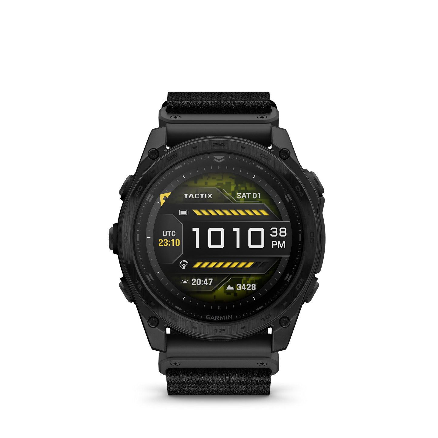 Garmin Tactix 8 51mm AMOLED Sapphire Titanium Tactical Black Nylon Band