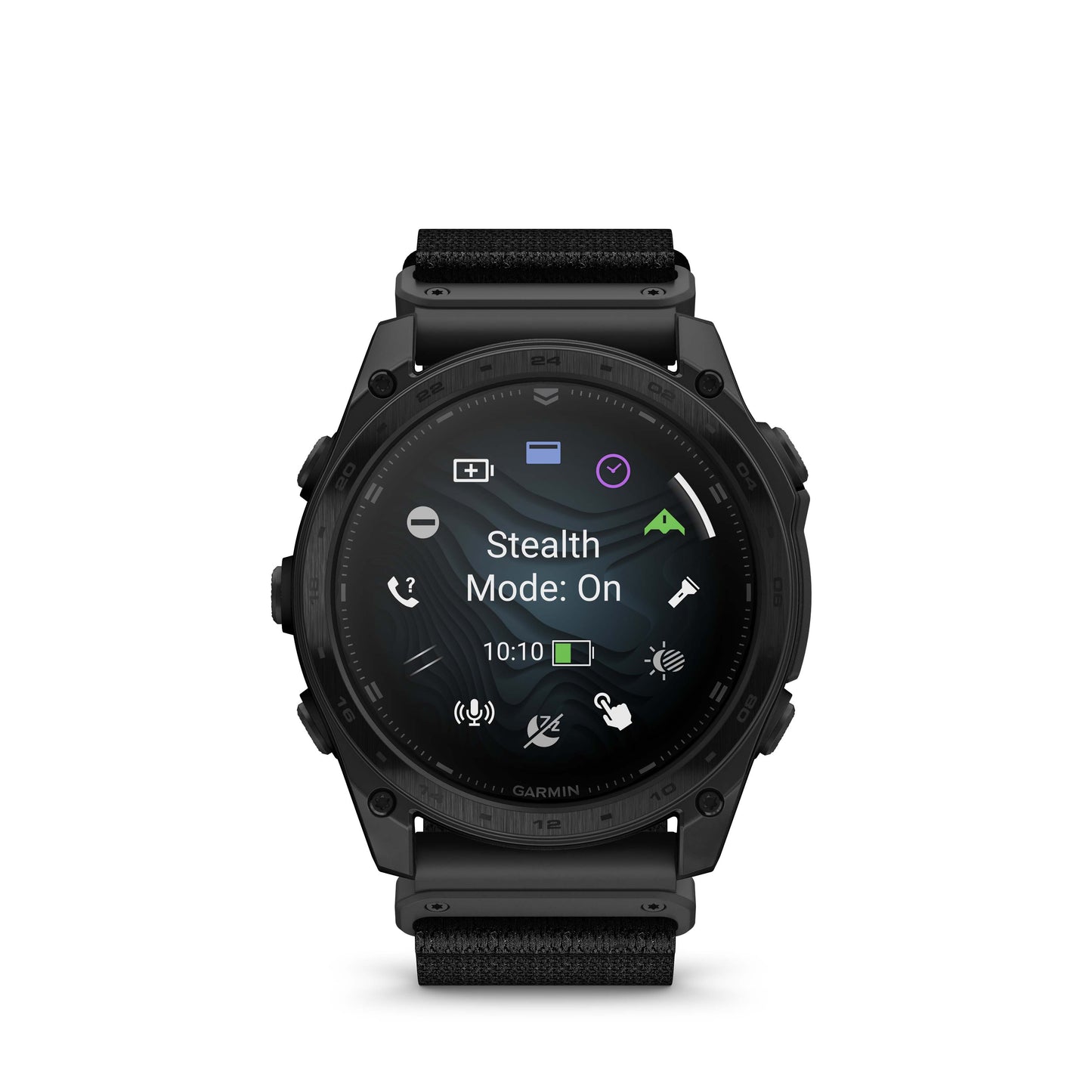 Garmin Tactix 8 51mm AMOLED Sapphire Titanium Tactical Black Nylon Band
