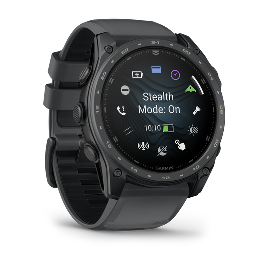 Garmin Tactix 8 51mm AMOLED Cerakote Sapphire Slate Grey Black Silicone Band