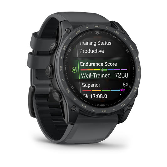 Garmin Tactix 8 51mm AMOLED Cerakote Sapphire Slate Grey Black Silicone Band