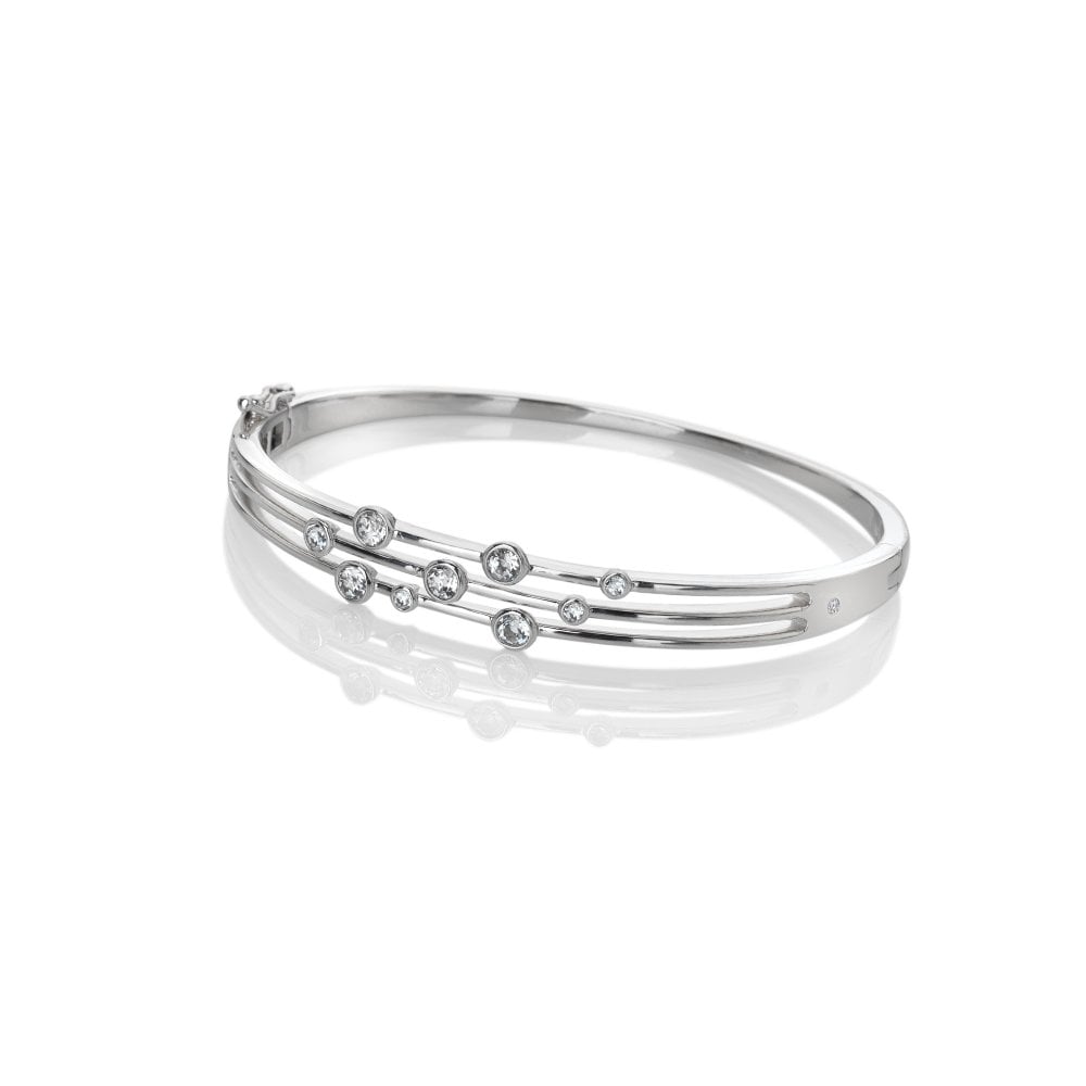 Silver Tender Statement Bangle