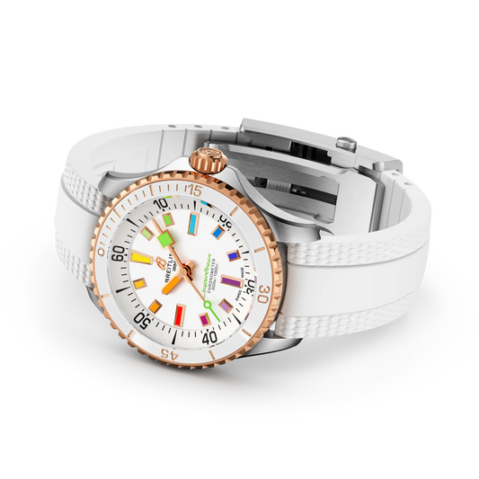 SUPEROCEAN AUTOMATIC 36 | 36mm Steel & 18ct Gold Case White Dial