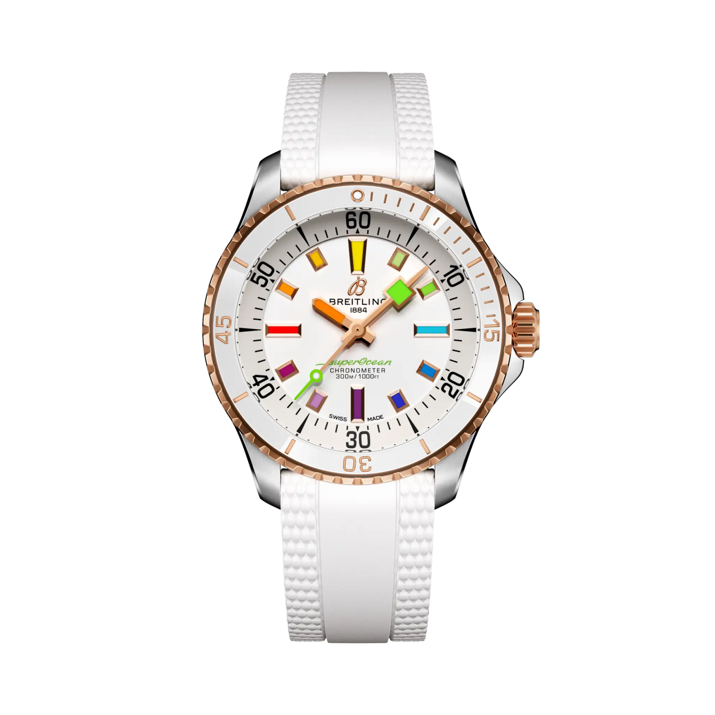 SUPEROCEAN AUTOMATIC 36 | 36mm Steel & 18ct Gold Case White Dial
