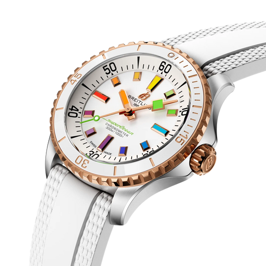 SUPEROCEAN AUTOMATIC 36 | 36mm Steel & 18ct Gold Case White Dial