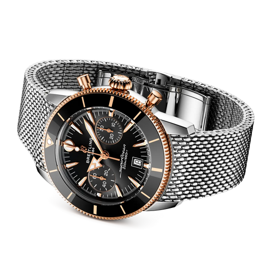 Superocean Heritage Chronograph 42mm Two-Tone Bracelet Watch