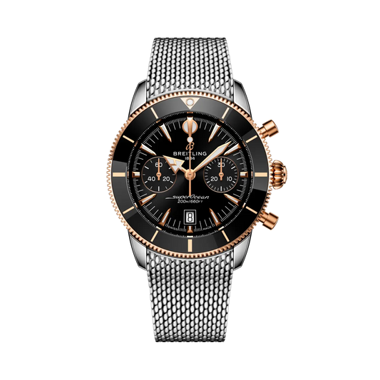 Superocean Heritage Chronograph 42mm Two-Tone Bracelet Watch