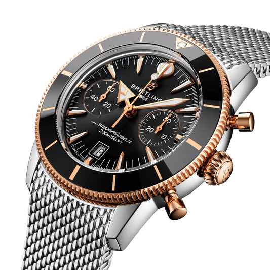 Superocean Heritage Chronograph 42mm Two-Tone Bracelet Watch