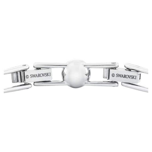 Una Angelic Tennis bracelet, Round, Small, White