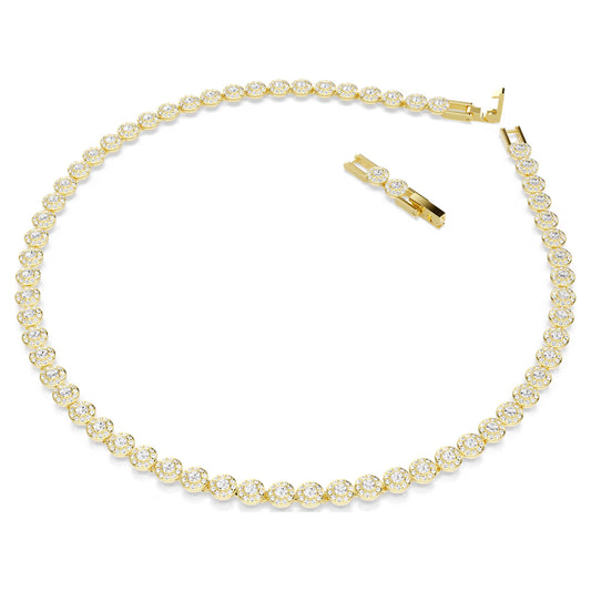 Una Angelic set, Round, Gold-tone