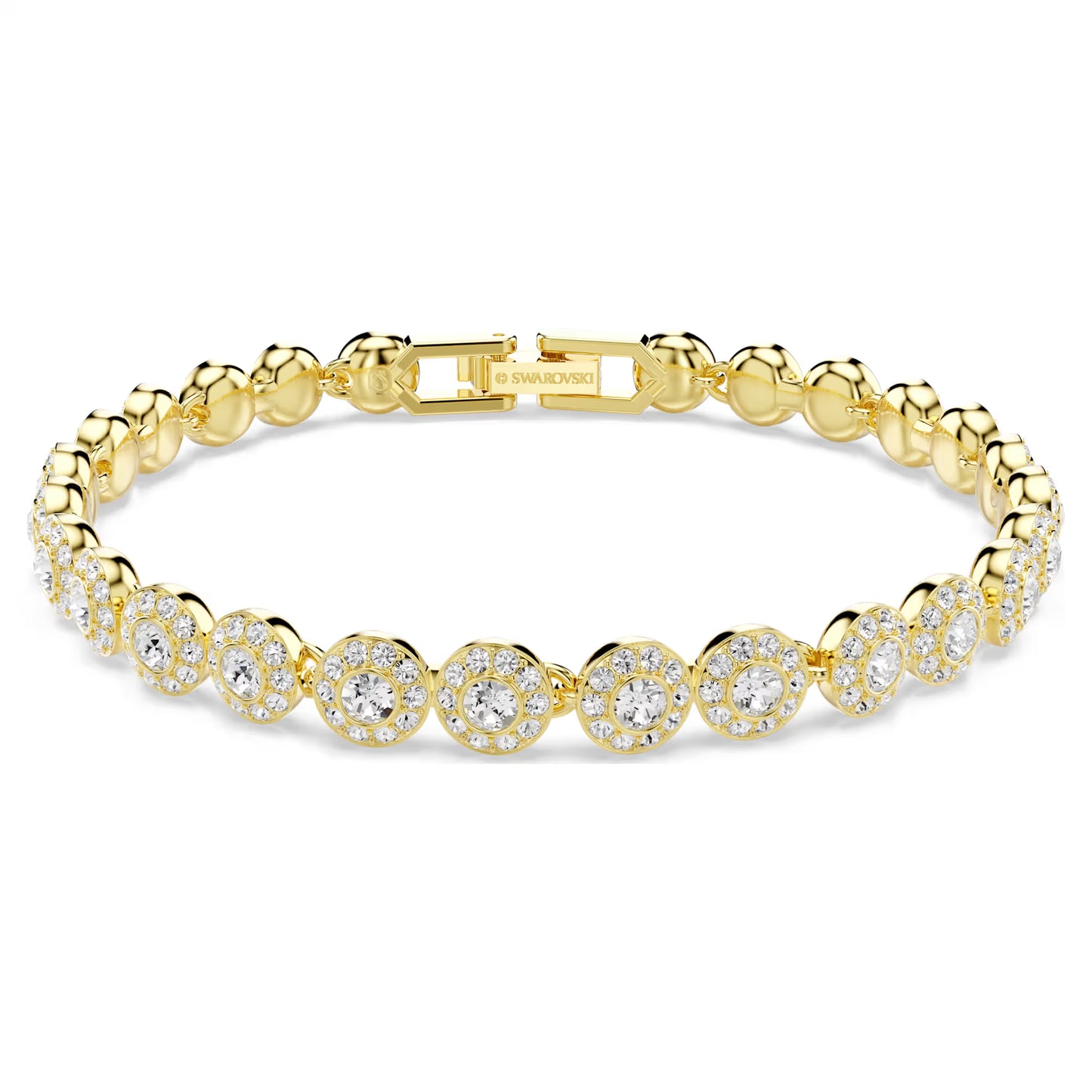 Una Angelic set, Round, Gold-tone