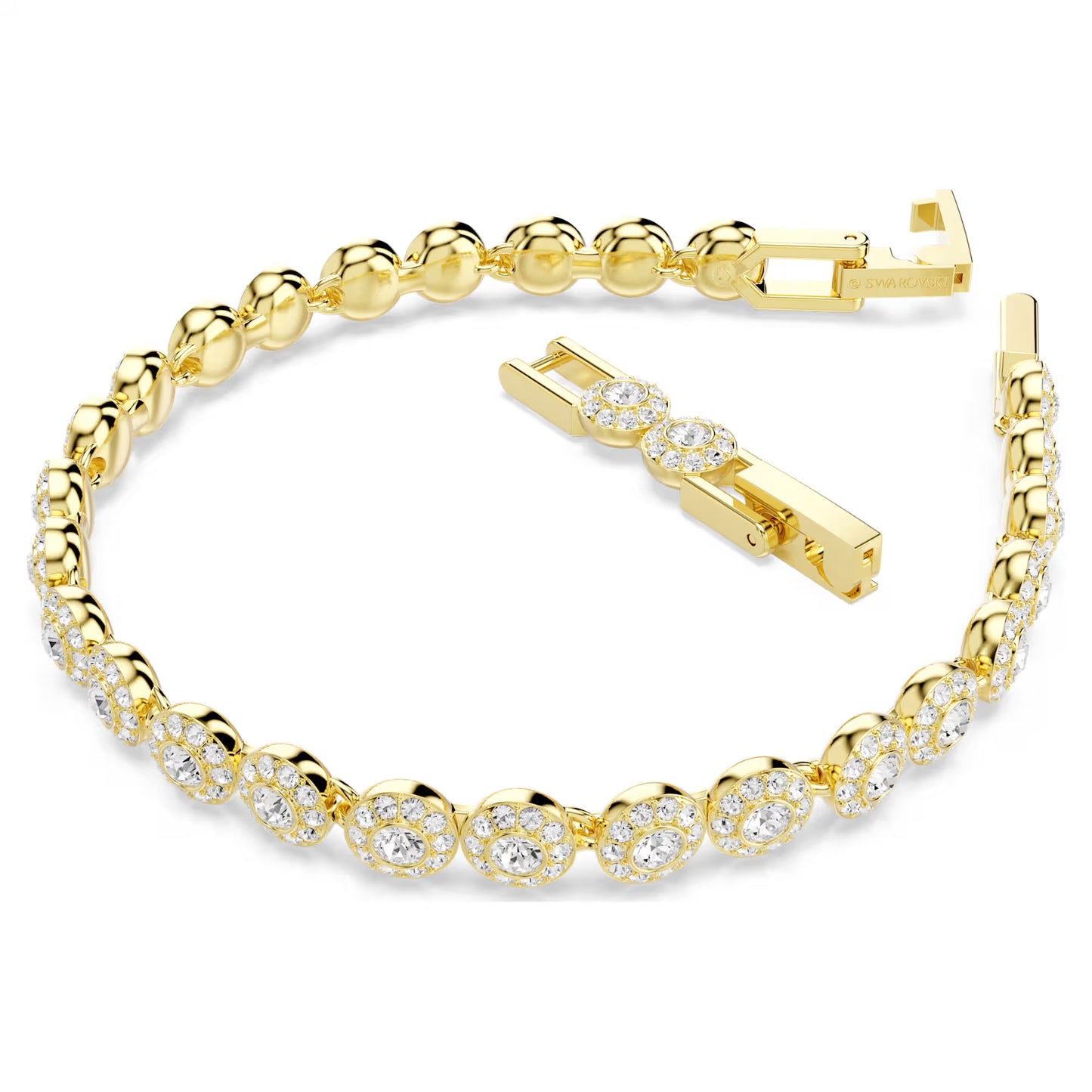 Una Angelic set, Round, Gold-tone