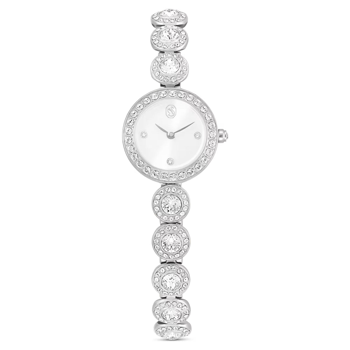 Una Angelic watch, Crystal bracelet, Silver Tone, Stainless steel