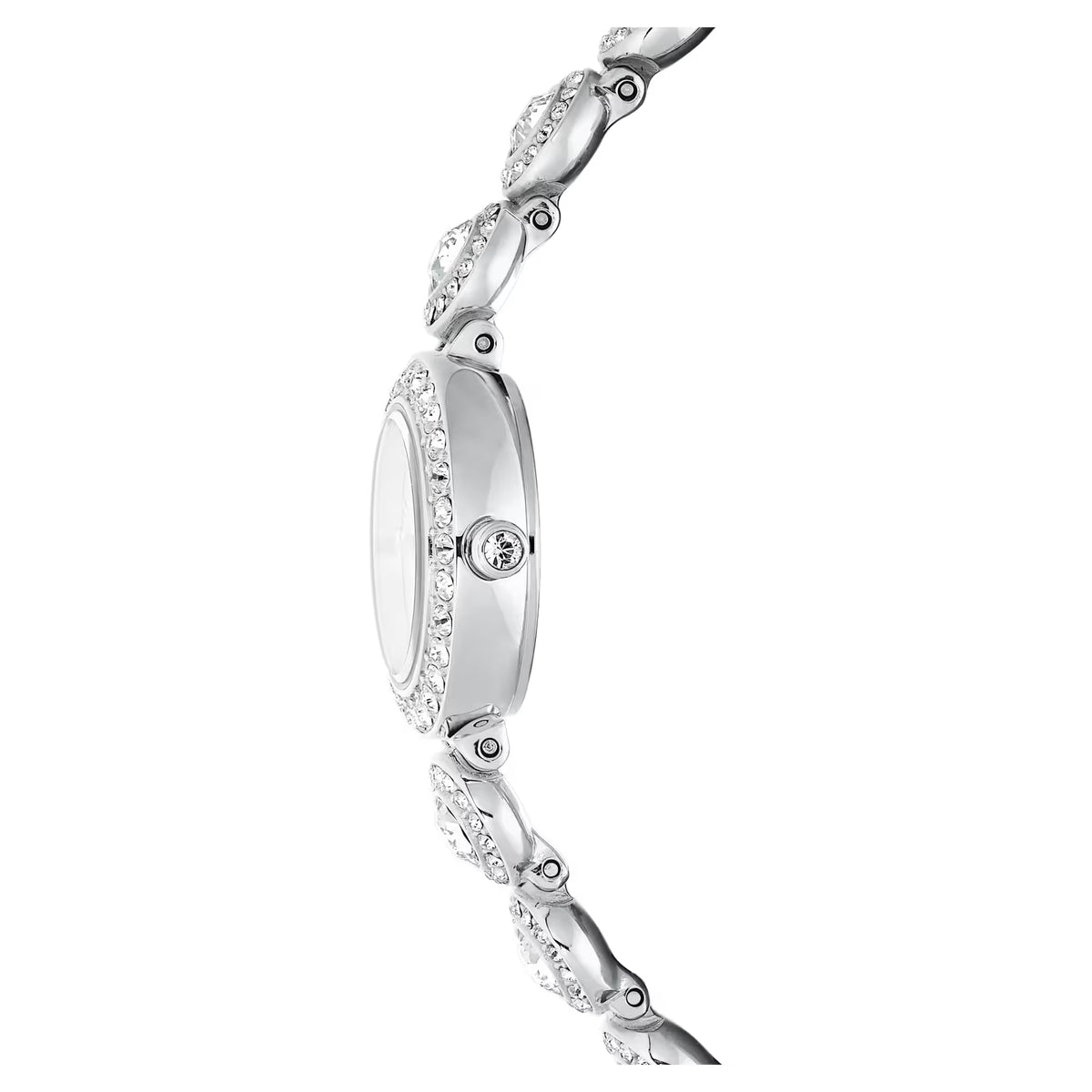 Una Angelic watch, Crystal bracelet, Silver Tone, Stainless steel